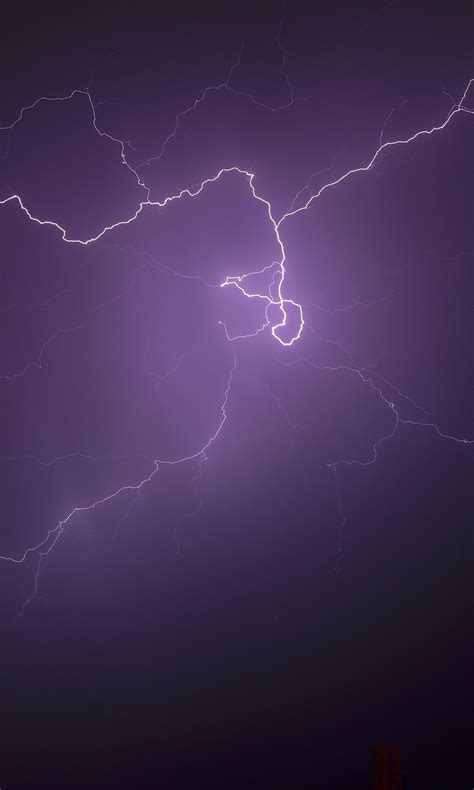 Lightning Night Thunder Wallpaper 1200x2000 Samsung Galaxy Tab A7 10