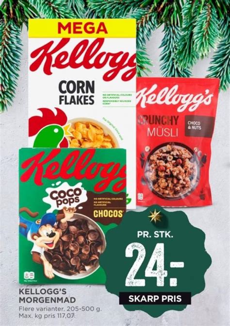 Kelloggs Coco Pops Choco Morgenmadsprodukt MENY November 2022 Alle