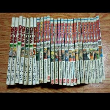 Jual Buku Komik Bekas Naruto Onepiece Shopee Indonesia