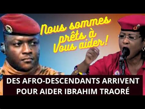 Le Capitaine Ibrahim Traor Re Oit Un Soutien Important Faso Tv Youtube