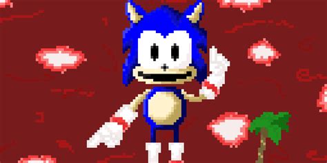 Sonic Exe Rewrite Pixel Art