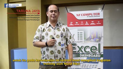 Testimoni Pelatihan Ms Excel Dashboard Di KEMENHUB RI YouTube