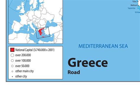 Greece Road Map | I Love Maps