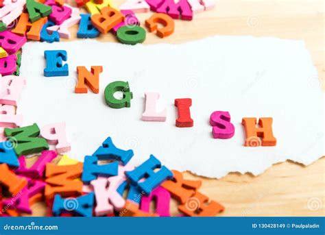 Learn English Concept Stock Image Image Of Language 130428149