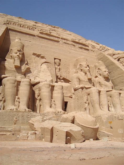 Gratis Billeder Sand Monument Formation Statue Egypten Ruiner