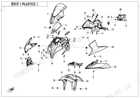 Cfmoto F Plastics Sherco