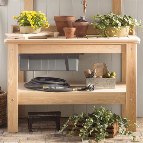 Latitude Run Cypress Potting Bench Reviews Wayfair