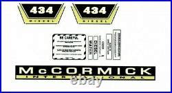 McCORMICK INTERNATIONAL 434 TRACTOR DECAL SET LARGE McCORMICK