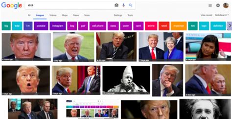 Busca Idiota En Google Y Te Aparecer Donald Trump