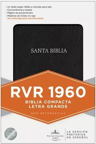 Santa Biblia Compacta Letra Grande Reina Valera Mercadolibre