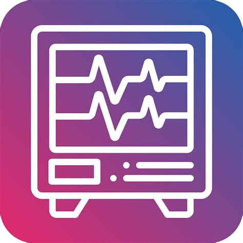 Dise O Vectorial De Electrocardiograma Estilo Del Icono Vector Premium