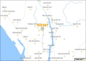 Mindat (Myanmar) map - nona.net