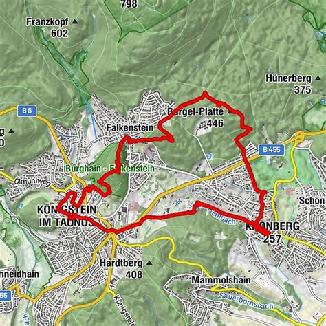 Drei Burgen Weg Bergfex Wanderung Tour Hessen