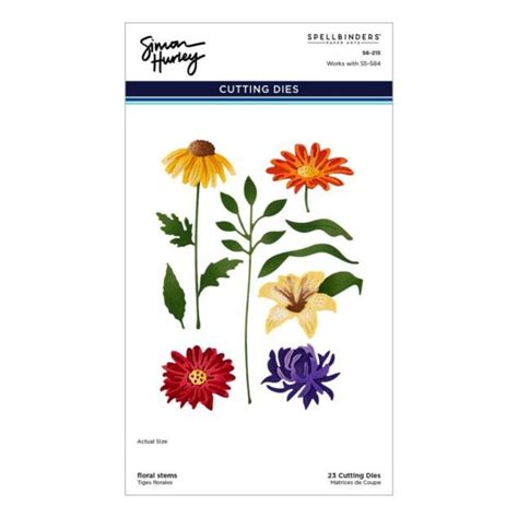 Spellbinders Set Di Fustelle Floral Stems Photosynthesis Il Negozio