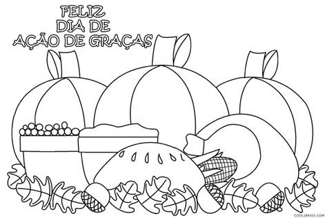 Desenho De Ação De Graças - Desenho De Acao De Gracas Para Colorir E Imprimir