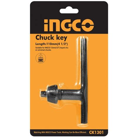 Ingco Chuck Key Various Sizes Alberton Hardware Online Store