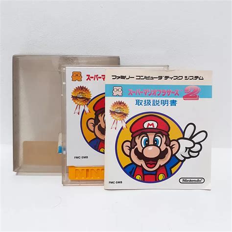 Super Mario Brothers 2 Disk System Famicom Nintendo Fc Japan Game Fmc Smb