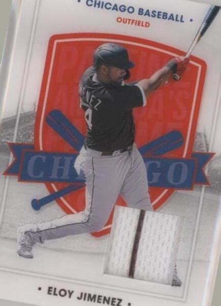 Panini Chronicles America S Pastime Swatches Eloy Jimenez