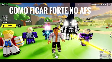 Como Ficar Forte No Anime Fighters Simulator Afs Youtube