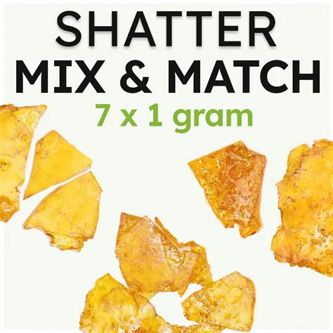 7g Shatter Mix And Match Weedapproach