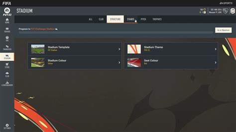 Fifa Stadium Customization Options Youtube