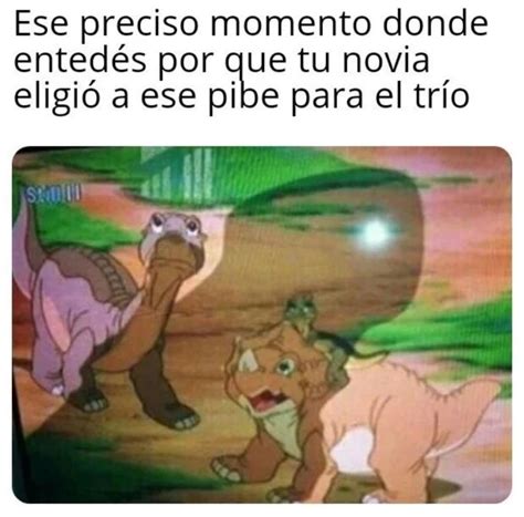 Ese preciso momento donde entedés por que tu novia eligió a ese pibe