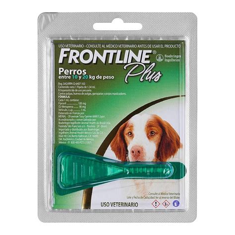 Pipeta Antipulgas Frontline Plus Perros Talla Chica Pza Walmart