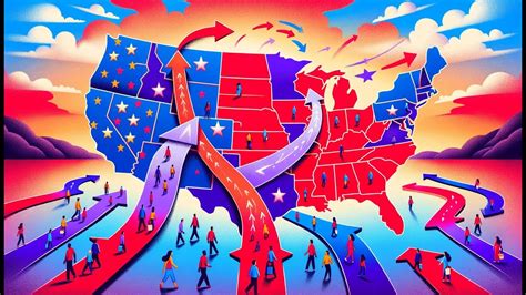 Many Americans Are Moving From Red States To Blue States Red States Will Become More