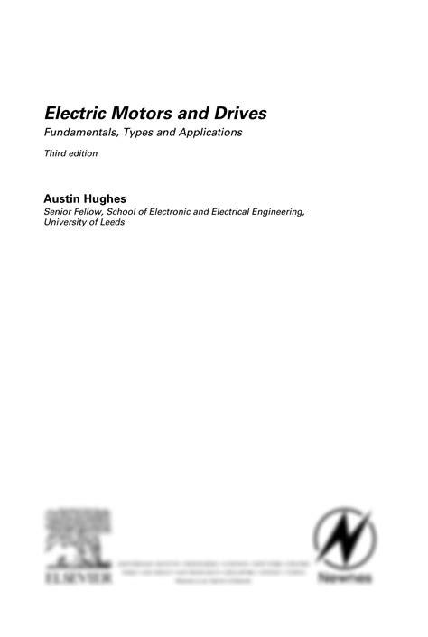 SOLUTION: Electric Motors and Drives Fundamentals, Types and ...