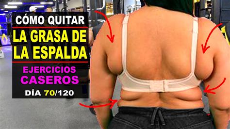 Cómo quitar los rollitos de la espalda en el gym EntrenoYDieta es