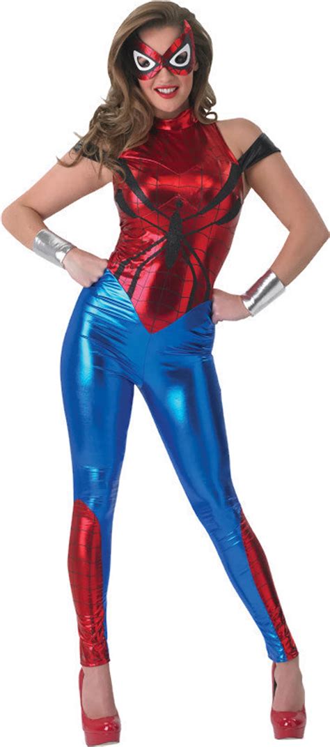 Adult Spider Girl Costume - Marvel Comics - 4 sizes Superhero Spider ...