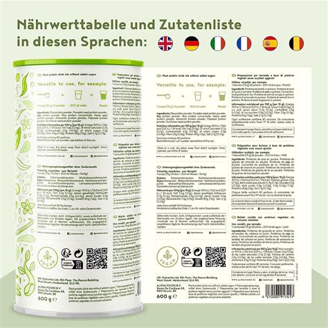 Vegan Protein Neutral Veganes Proteinpulver G Shop Apotheke