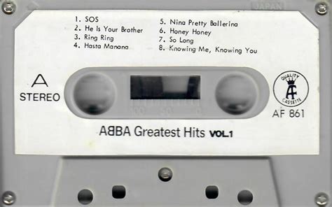 Abba Greatest Hits Vol Cassette Discogs