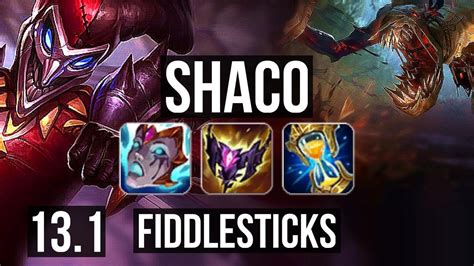 SHACO Vs FIDDLE JNG 9 1 9 3 0M Mastery 1200 Games Legendary