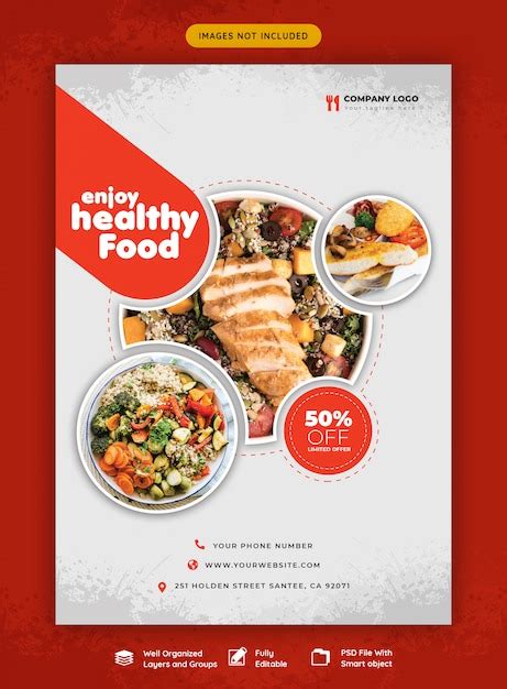 Food Flyer Templates Psd