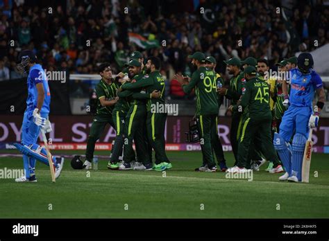 Melbourne Pakistan 23rd Oct 2022 A View Of The Cricket Match