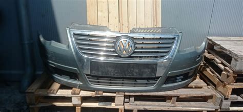 Vw Passat B Zderzak Prz D Przedni Pdc Spryski Grill Komplet Za