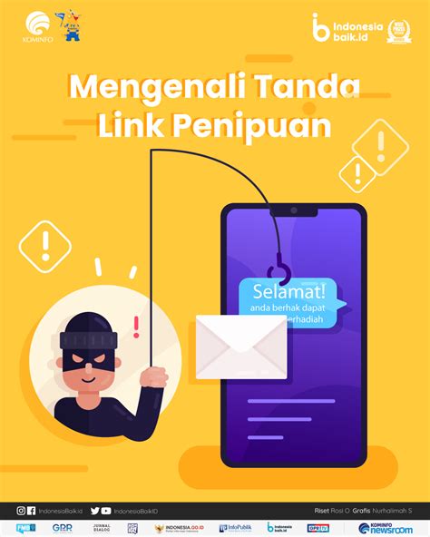 Mengenali Tanda Link Penipuan Indonesia Baik