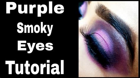 Purple Smoky Eyes Tutorial YouTube