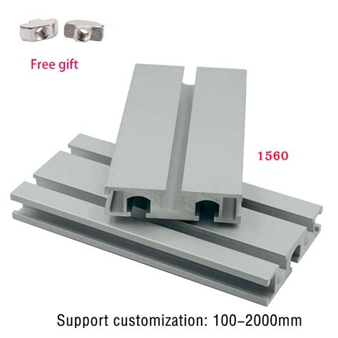 1 pçs 1560 300mm 500mm perfil de alumínio extrusão quadro para cnc