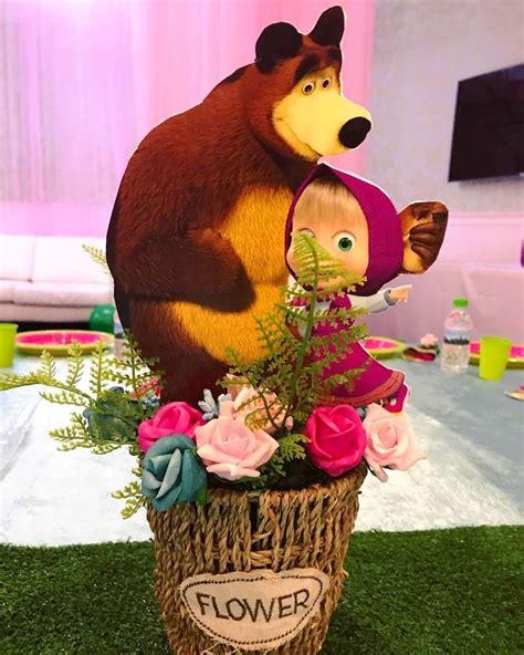 Masha And The Bear Birthday Party Ideas Photo 2 Of 19 Bear Birthday