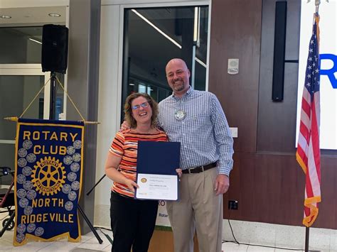 Paul Harris Fellow Awards Rotary Club Of North Ridgeville