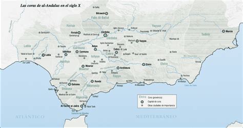 La organización territorial de al Ándalus Geografía Infinita