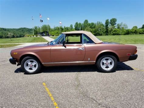 1981 FIAT Spider 2000 Convertible CALIFORNIA CAR VERY CLEAN