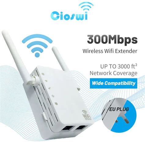 Cioswi 2 4Ghz WiFi Repeater Wireless 2 4G Wifi Extender Amplifier