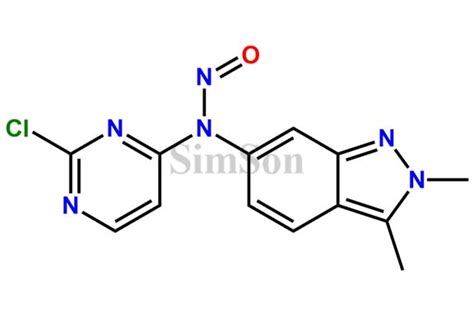 N Nitroso Pazopanib Impurity Cas No Na Simson Pharma Limited