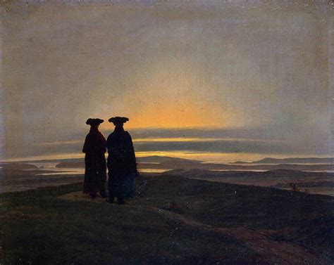 Caspar David Friedrich Two Men