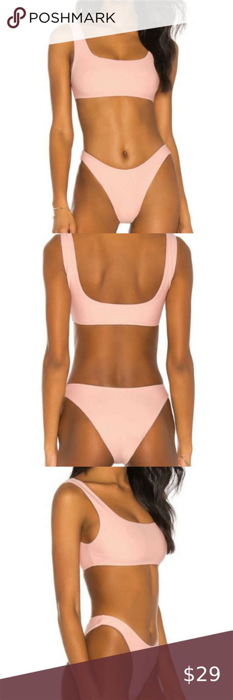 Superdown X Revolve Alexa Bikini Bottom In Blush Bikinis Clothes