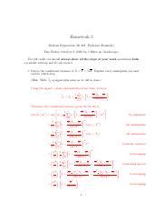 Hw Solution Pdf Homework Modern Regression Professor