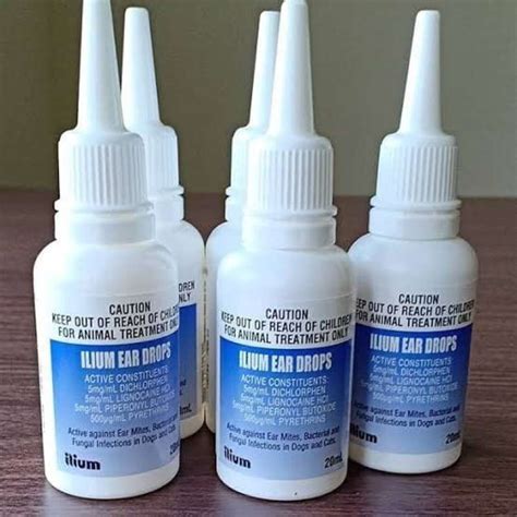 Promo ILLIUM EAR DROPS Ilium Ear Drops Obat Tetes Telinga Hewan Diskon